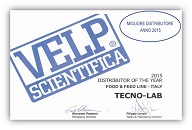 Premio Velp come Migliore Distributore del 2015 - strumenti da laboratorio - TecnoLab