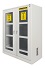Armadio CHEMISAFE 120 Basic Glass - strumenti da laboratorio - TecnoLab