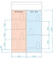 Schema Armadio CSF232/2C - strumenti da laboratorio - TecnoLab