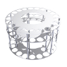 A00000247 Carosello AutoKjel per 21 provettoni 400 ml - strumenti da laboratorio - TecnoLab
