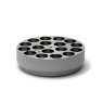 A00000339 MonoAluBlock 17  pos. Ø28 x h 30  mm - strumenti da laboratorio - TecnoLab