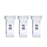 A00000303 Bicchiere estrazione Ø 48x120 mm (3 pezzi) - strumenti da laboratorio - TecnoLab